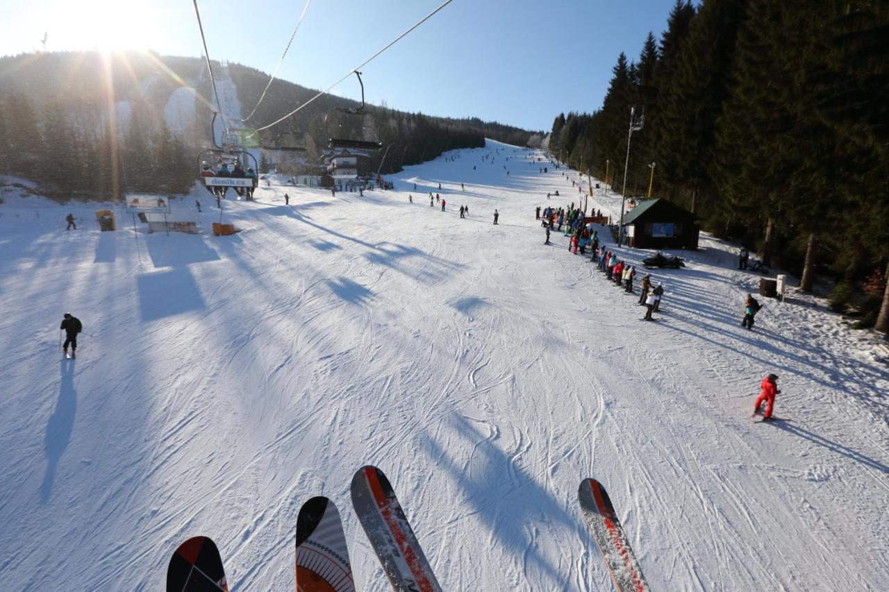 Resident Harrachov Family Apartment Bagian luar foto