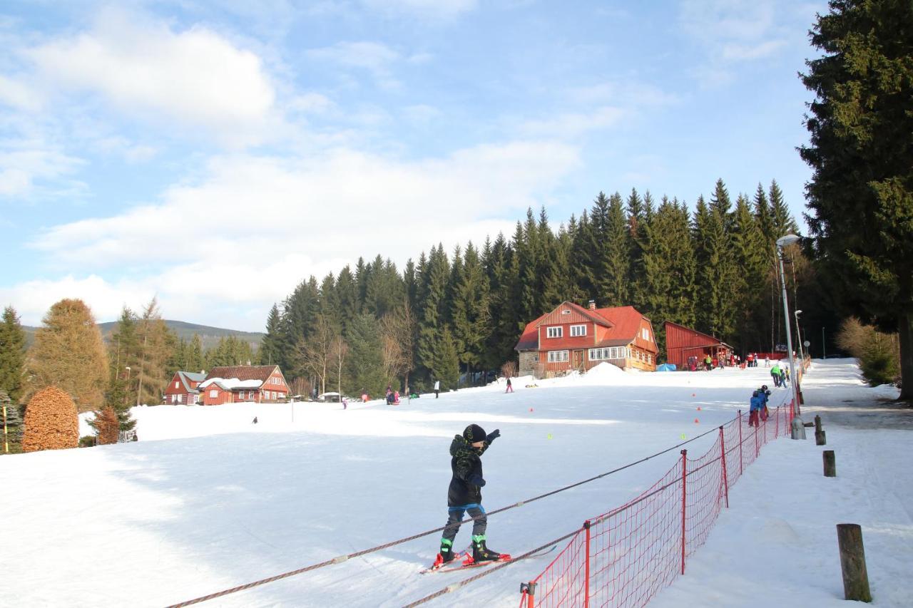 Resident Harrachov Family Apartment Bagian luar foto